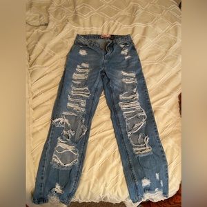crystal rock medium wash jeans one of my favorite jeans just to small